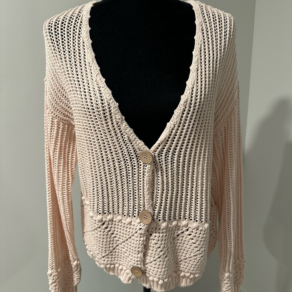 CREAM Knitted Cardigan